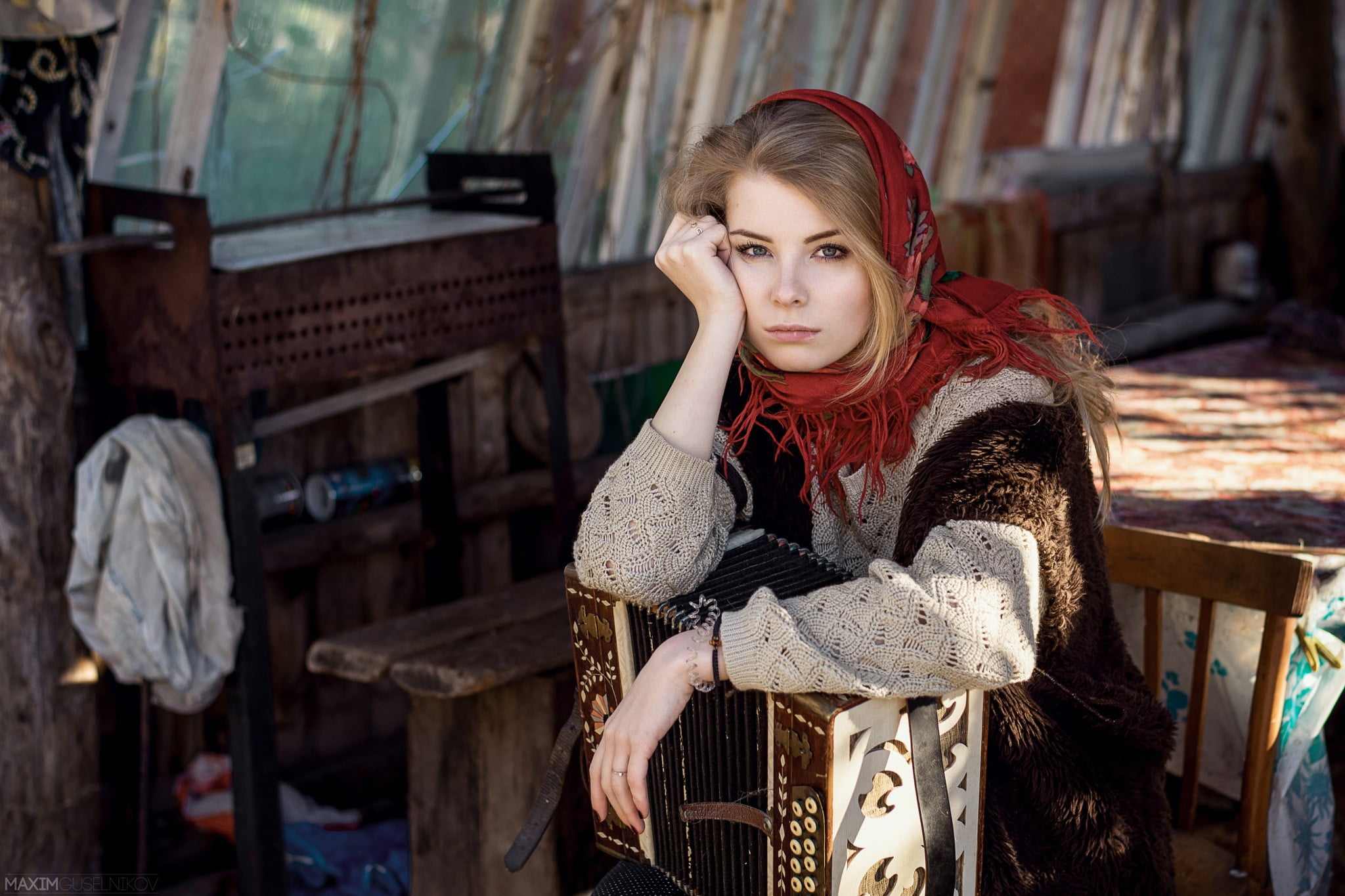 Slavic women in Shantou