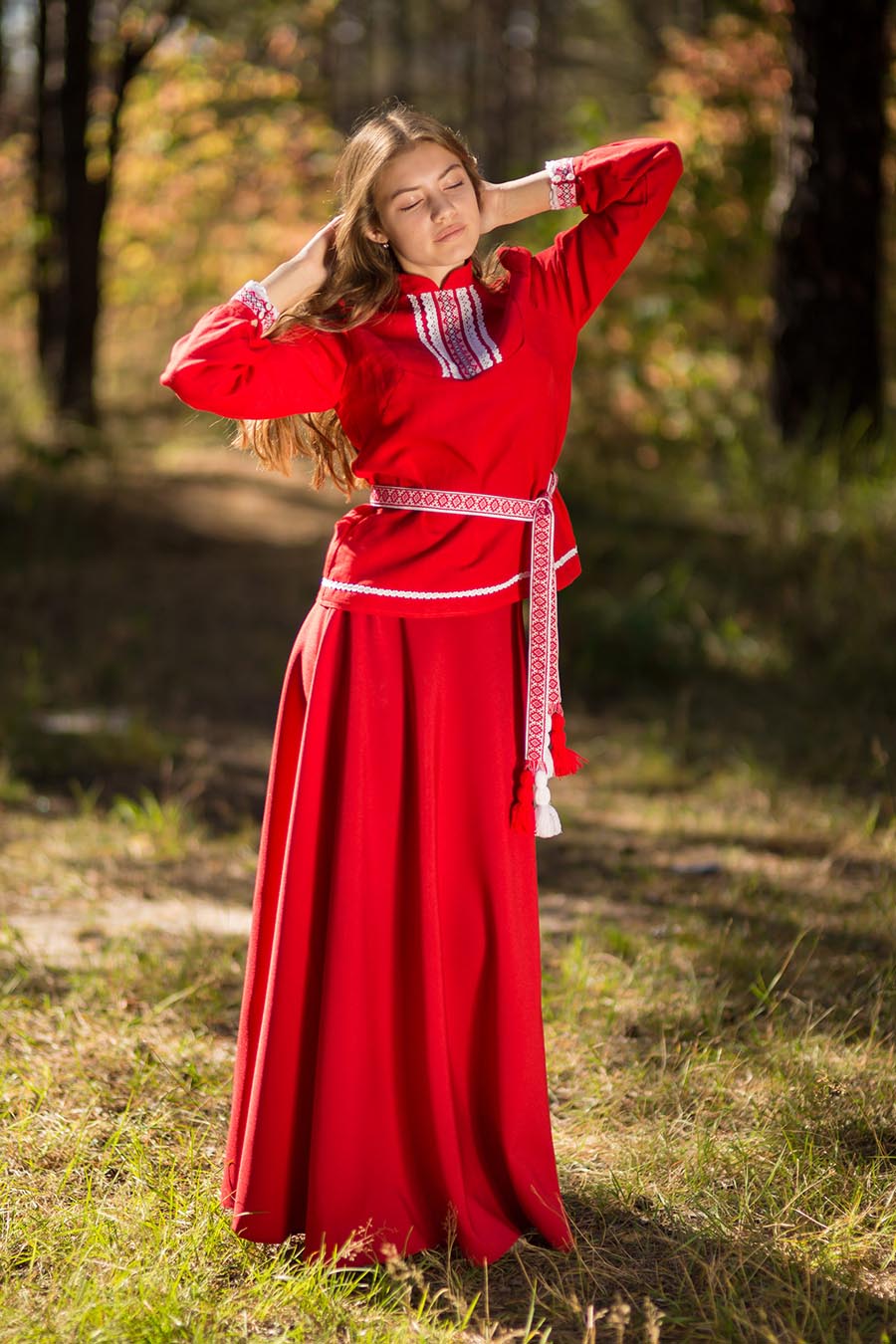 Underwear Women in Slavic costumes in Shantou